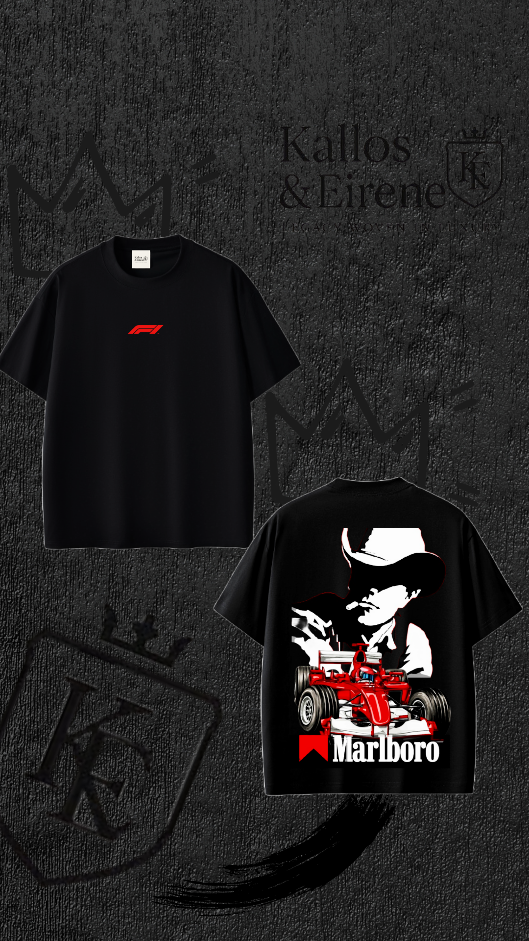 Drop shoulder tshirt