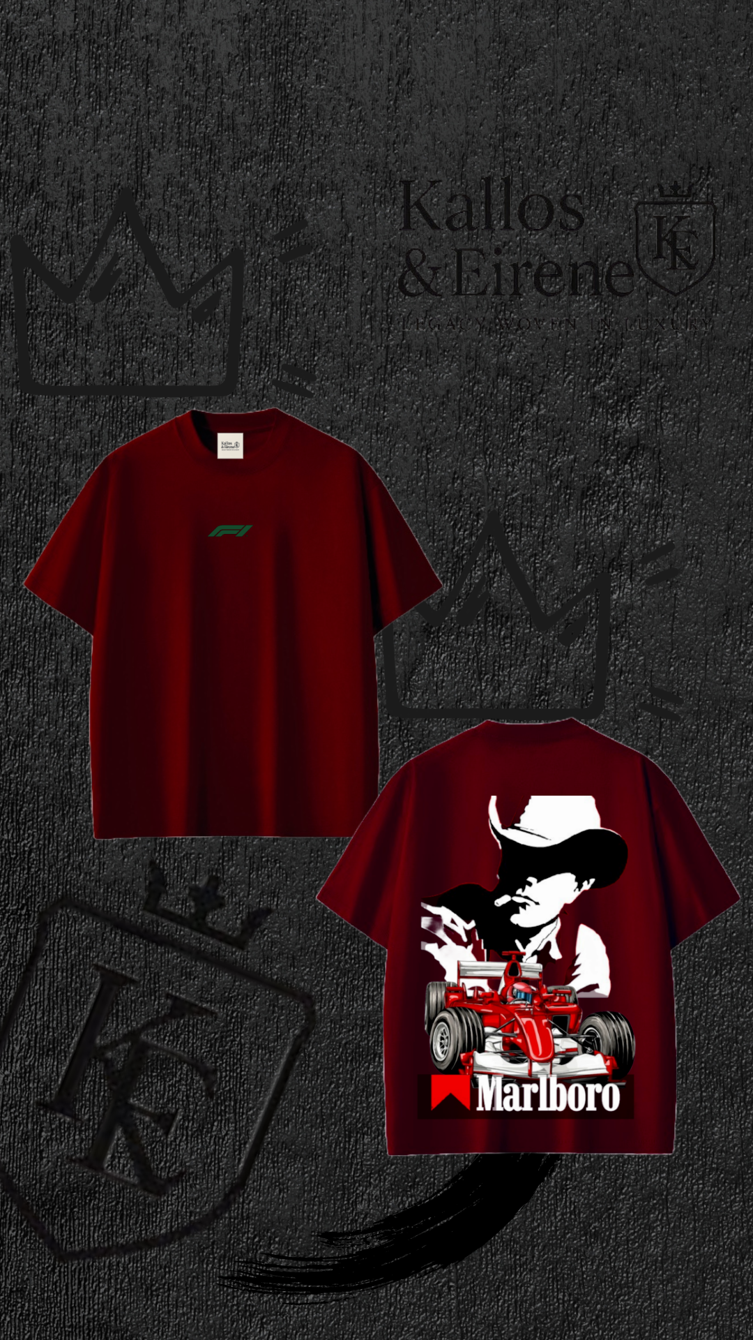 Drop shoulder tshirt